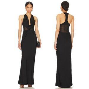 H:ours Grecia Maxi Dress - Black